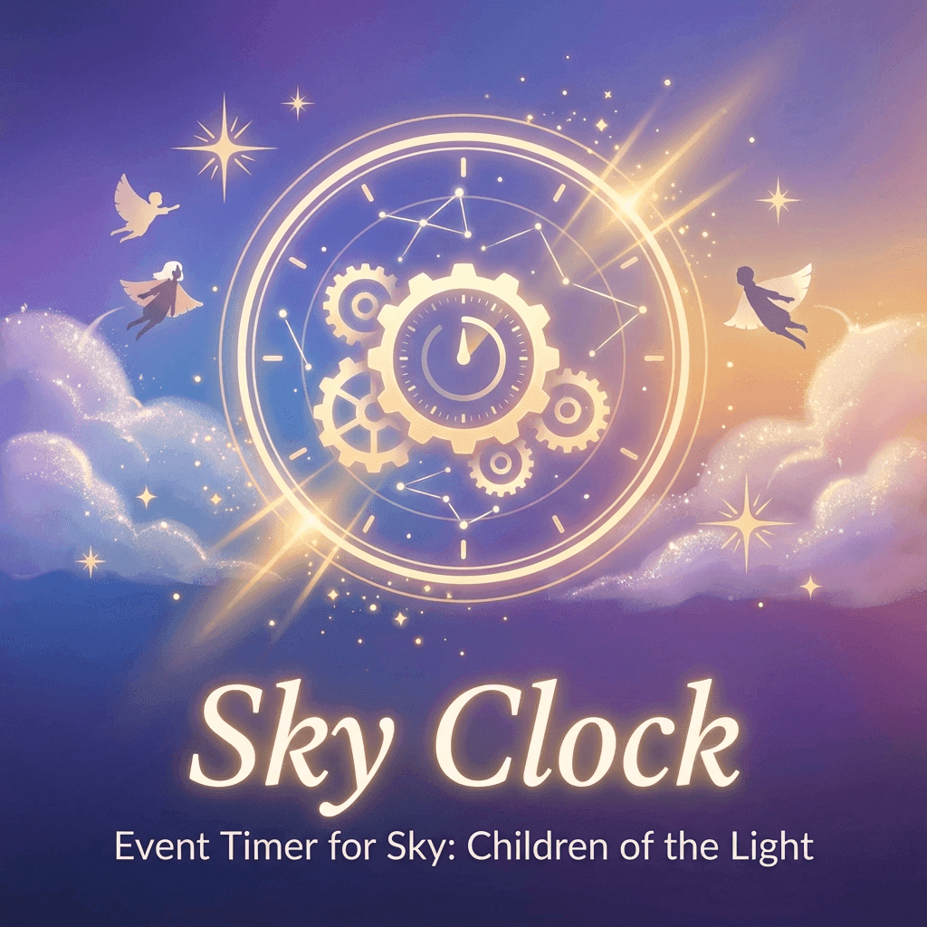 Sky Clock – Sky: Children of the Light Event Timer logo