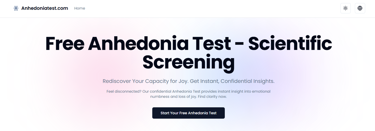 anhedonia test logo