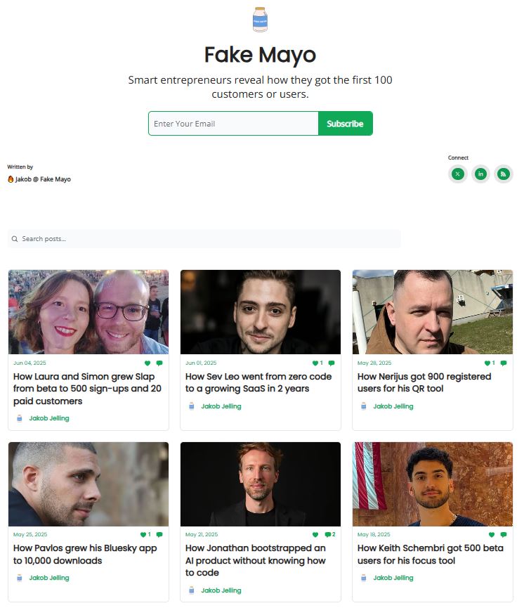 Fake Mayo - Product Image