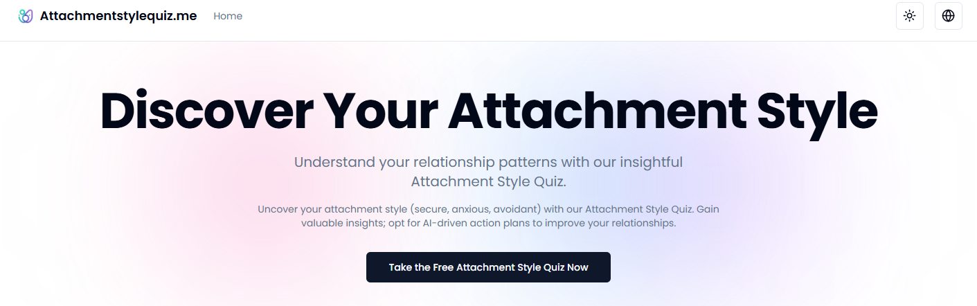 attachment style quiz logo