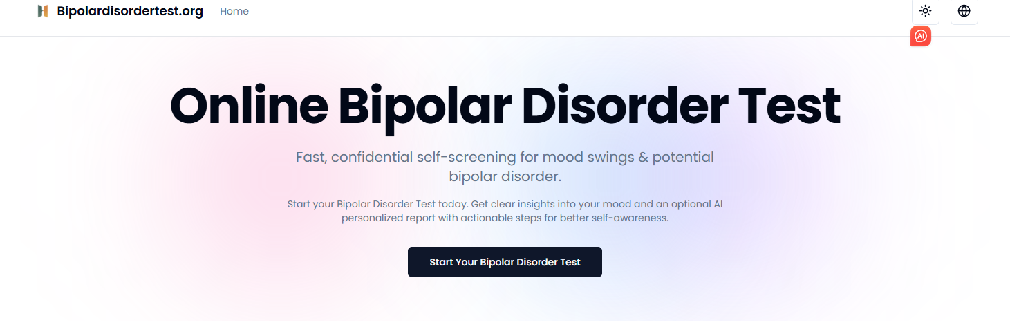 Bipolar Disorder Test logo