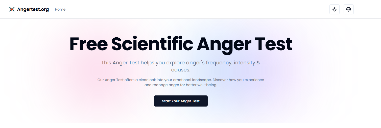 anger test logo