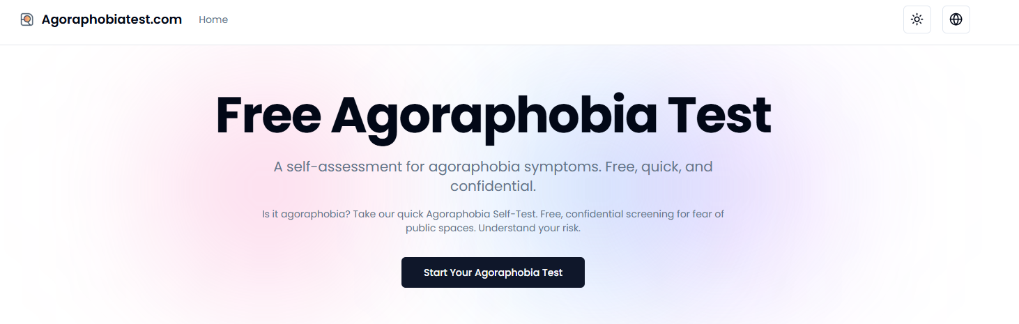 agoraphobia test logo